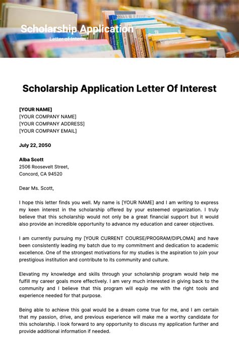 For applicants interested .